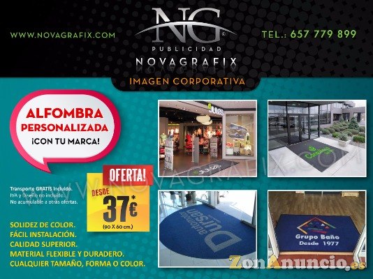 Alfombras personalizadas